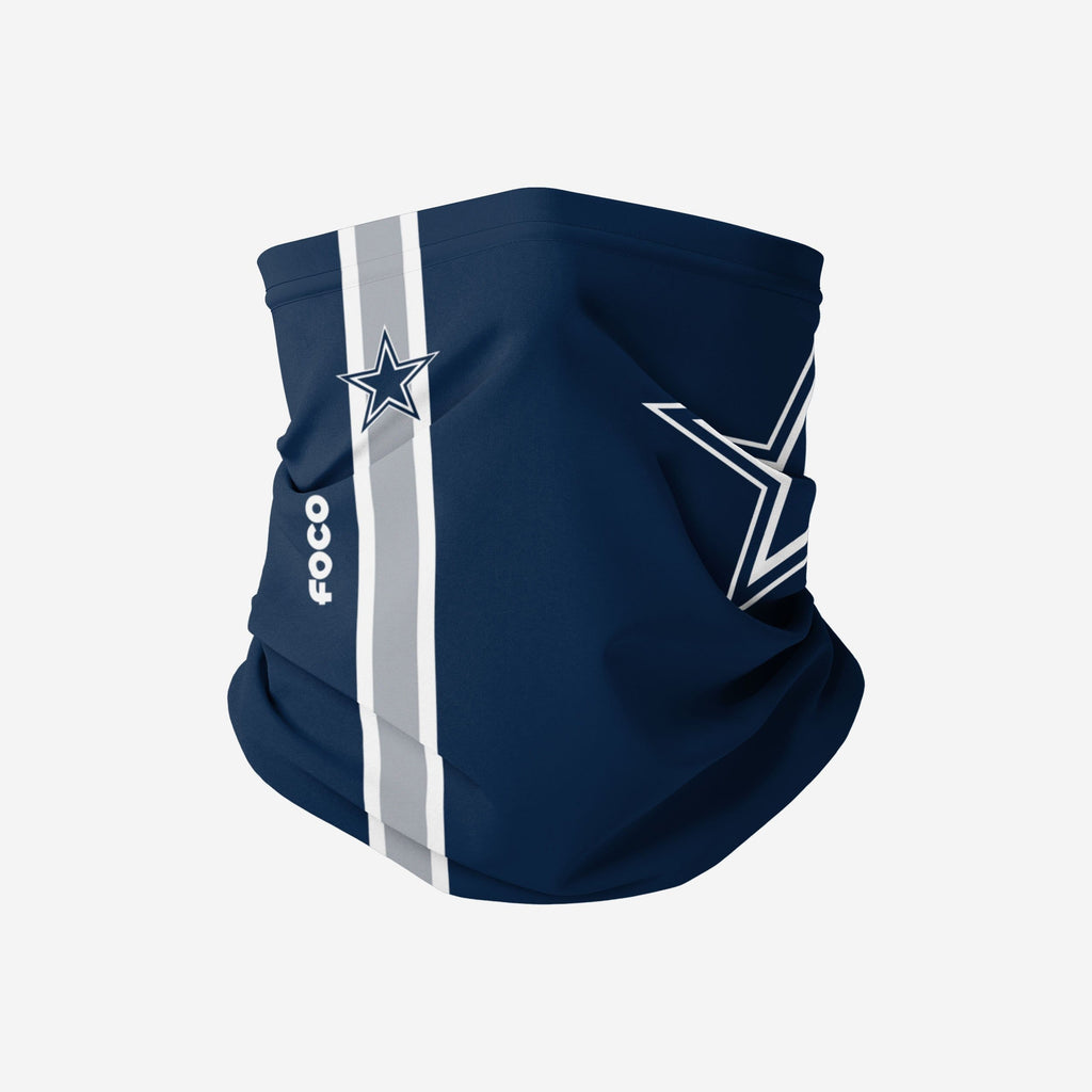 Dallas Cowboys On-Field Sideline Logo Gaiter Scarf FOCO Adult - FOCO.com