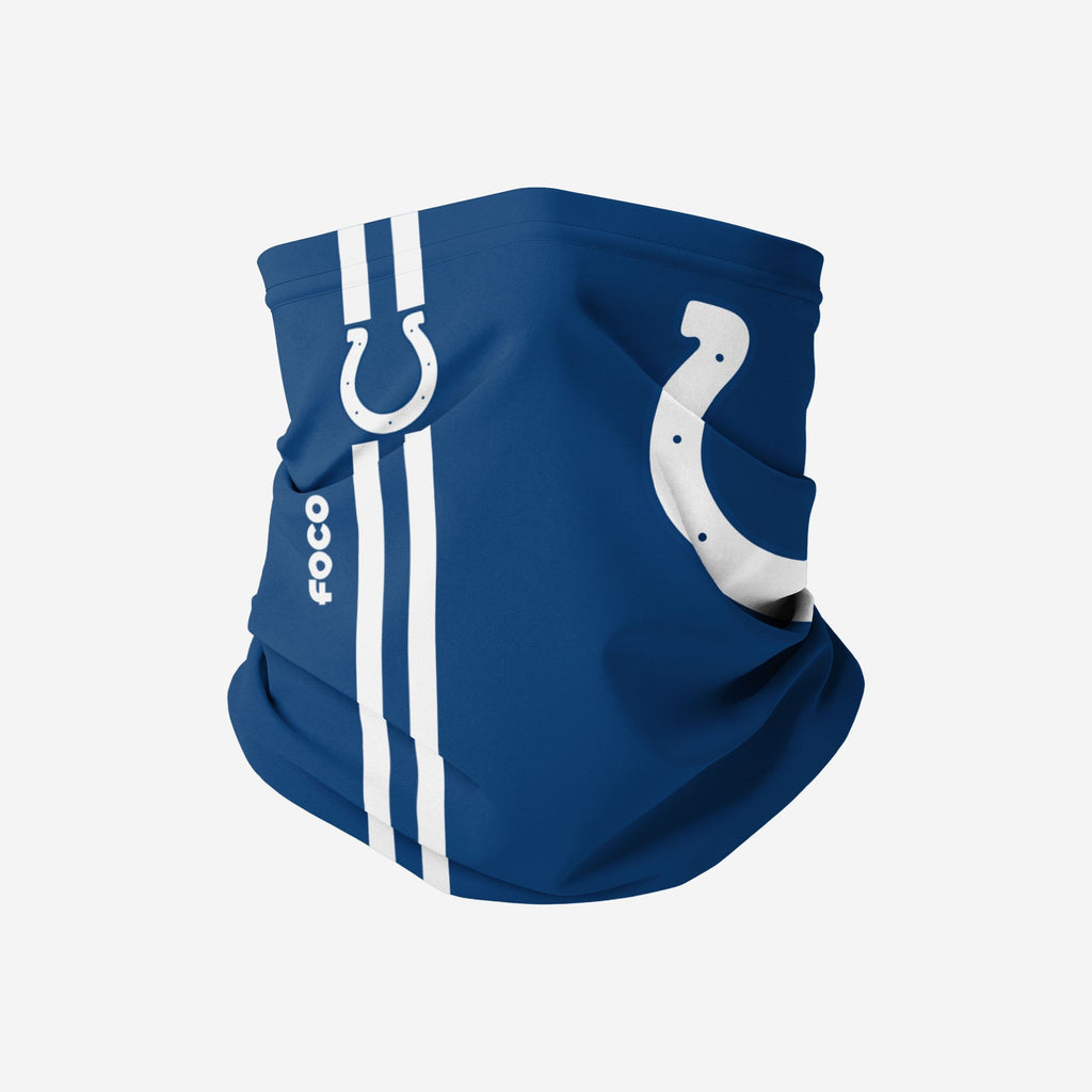 Indianapolis Colts On-Field Sideline Logo Gaiter Scarf FOCO Adult - FOCO.com