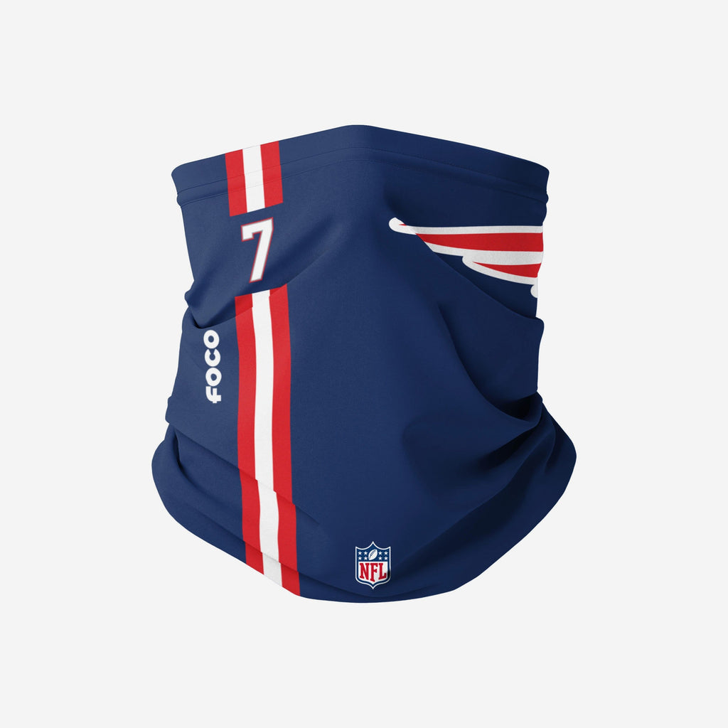 Jake Bailey New England Patriots On-Field Sideline Logo Gaiter Scarf FOCO - FOCO.com