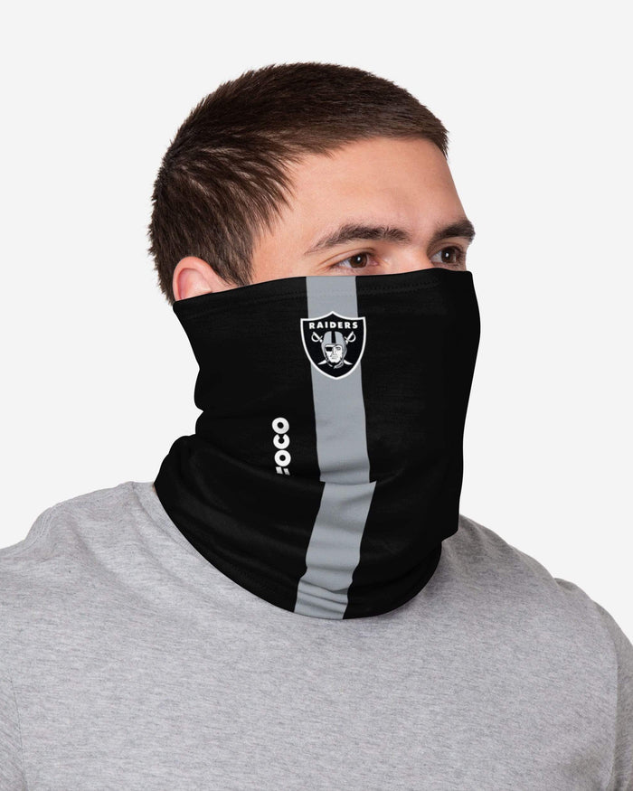 Las Vegas Raiders On-Field Sideline Gaiter Scarf FOCO - FOCO.com