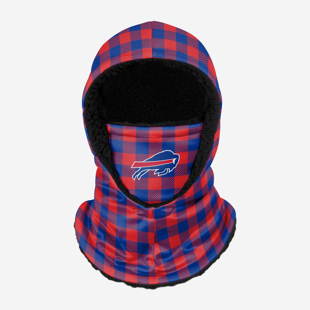 Buffalo Bills Plaid Hooded Gaiter FOCO - FOCO.com