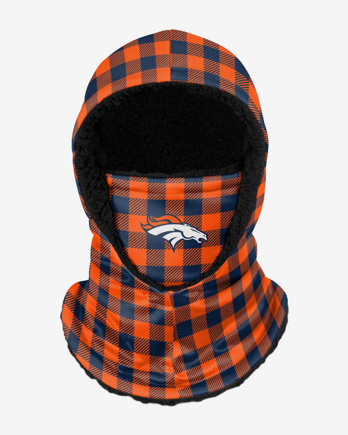 Denver Broncos Plaid Hooded Gaiter FOCO - FOCO.com