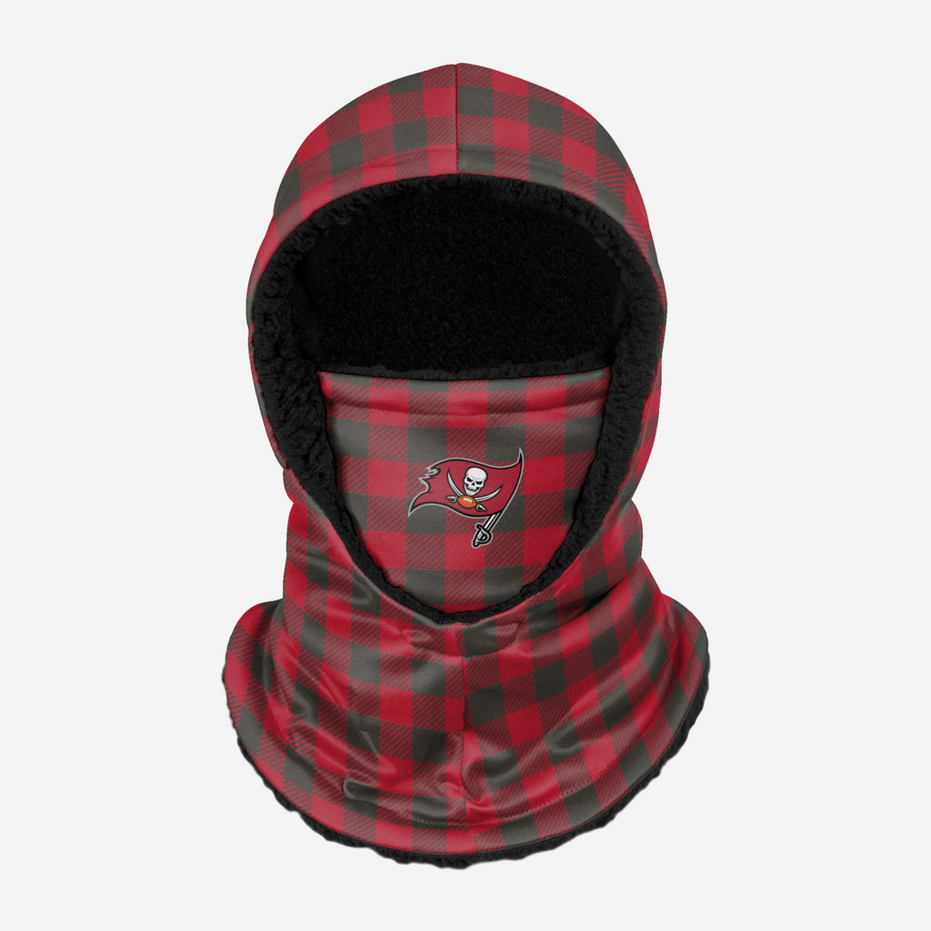 Tampa Bay Buccaneers Plaid Hooded Gaiter FOCO - FOCO.com