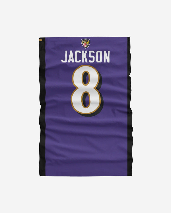 Lamar Jackson Baltimore Ravens Gaiter Scarf FOCO - FOCO.com