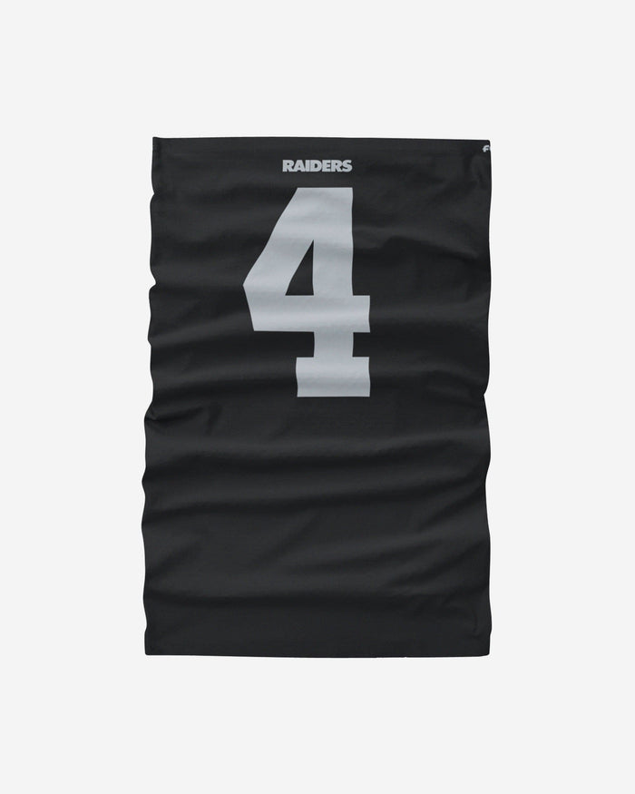 Derek Carr Las Vegas Raiders Gaiter Scarf FOCO - FOCO.com