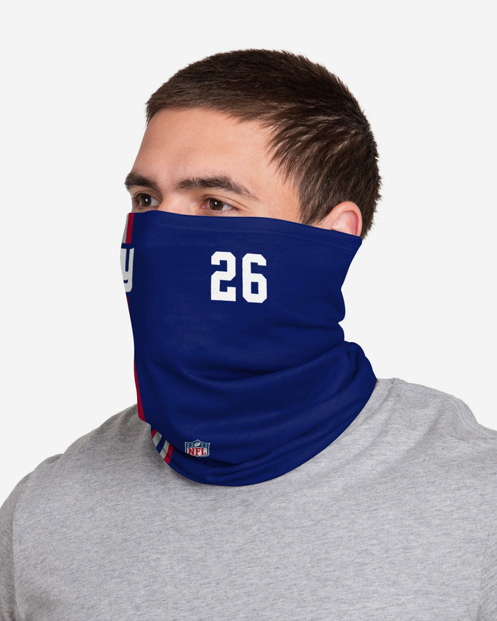 Saquon Barkley New York Giants On-Field Sideline Gaiter Scarf FOCO - FOCO.com