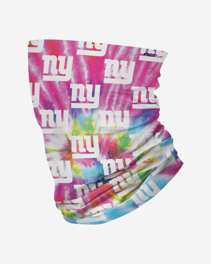 New York Giants Pastel Tie-Dye Gaiter Scarf FOCO - FOCO.com