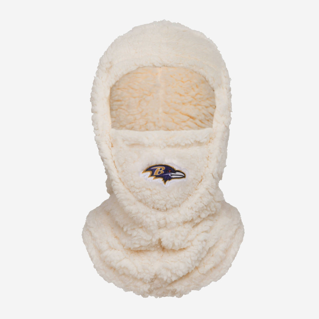 Baltimore Ravens Sherpa Hooded Gaiter FOCO - FOCO.com