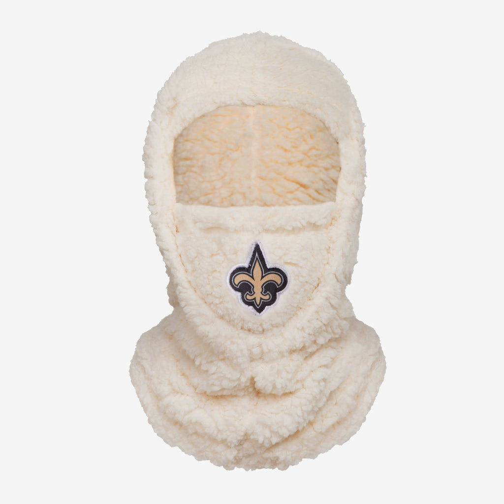 New Orleans Saints Sherpa Hooded Gaiter FOCO - FOCO.com