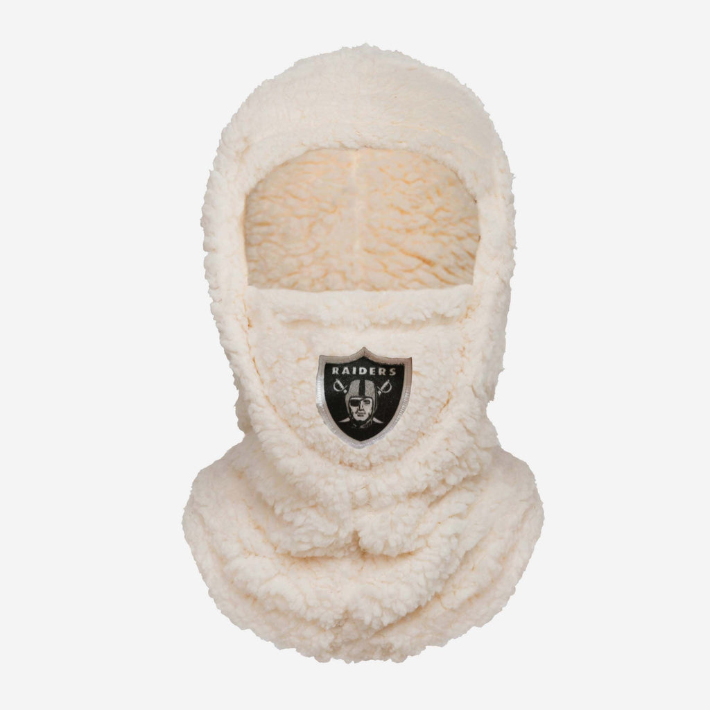Las Vegas Raiders Sherpa Hooded Gaiter FOCO - FOCO.com
