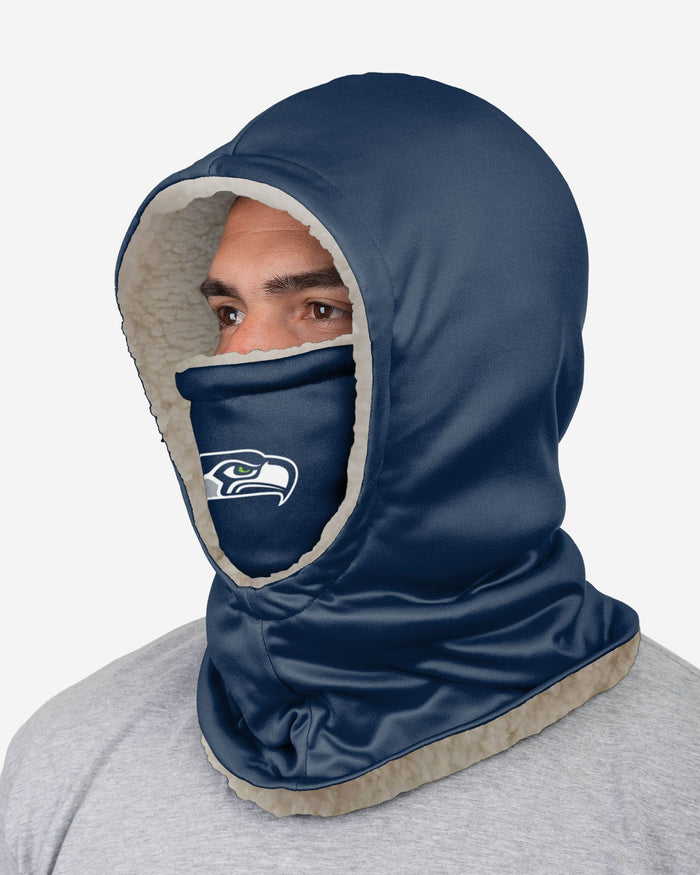 Seattle Seahawks Team Color Hooded Gaiter FOCO - FOCO.com