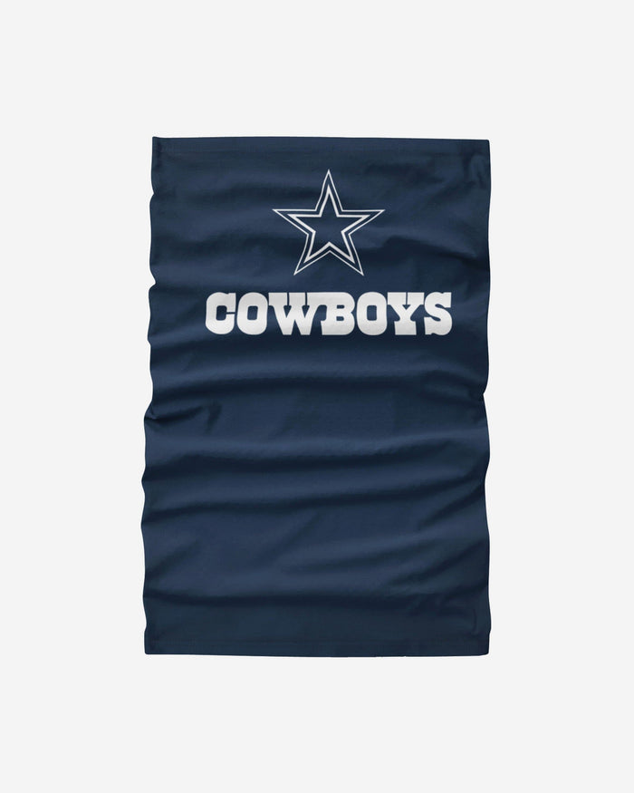 Dallas Cowboys Team Logo Stitched Gaiter Scarf FOCO - FOCO.com