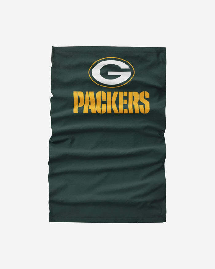 Green Bay Packers Team Logo Stitched Gaiter Scarf FOCO - FOCO.com