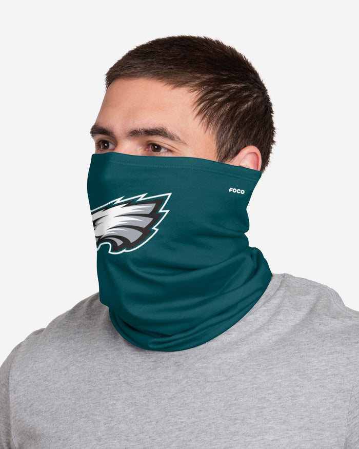 Philadelphia Eagles Team Logo Stitched Gaiter Scarf FOCO - FOCO.com
