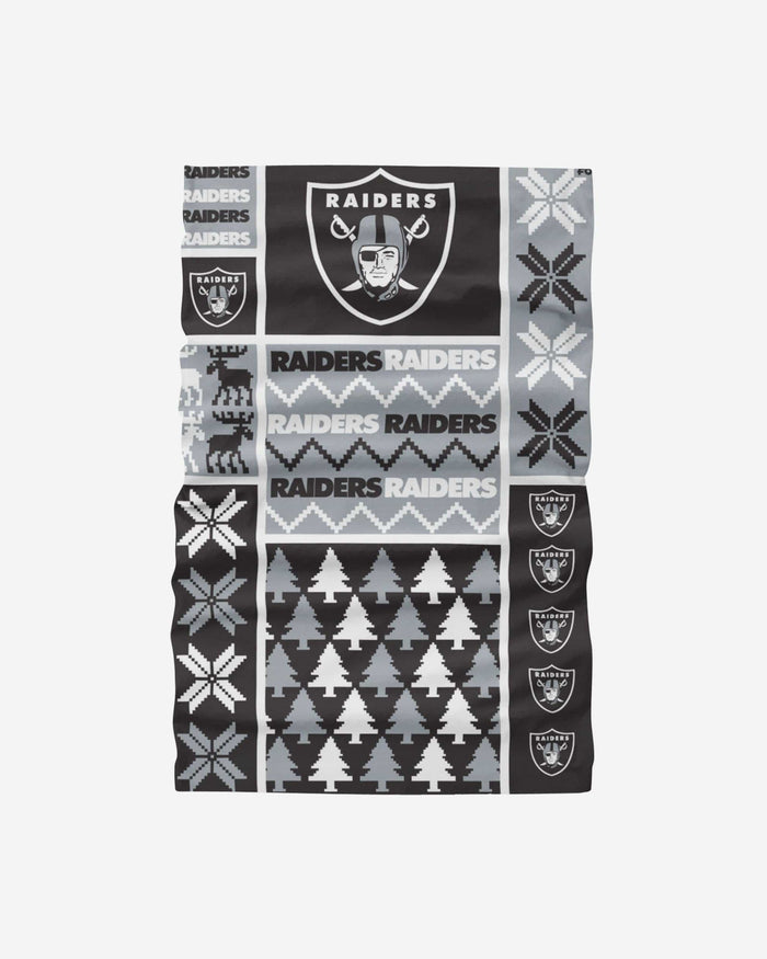 Las Vegas Raiders Busy Block Gaiter Scarf FOCO - FOCO.com