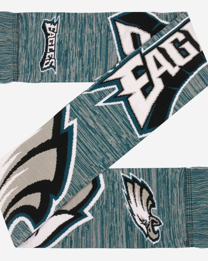 Philadelphia Eagles Wordmark Colorblend Scarf FOCO - FOCO.com