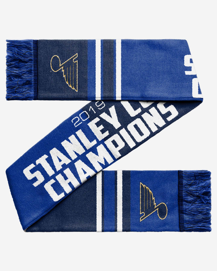 St Louis Blues 2019 Stanley Cup Champions Scarf FOCO - FOCO.com