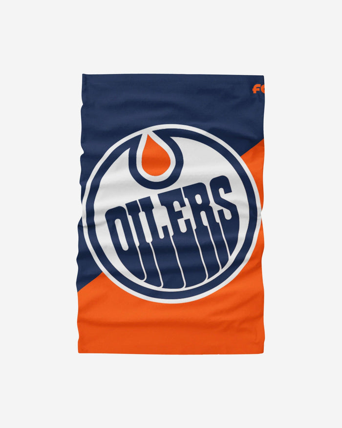 Edmonton Oilers Big Logo Gaiter Scarf FOCO - FOCO.com