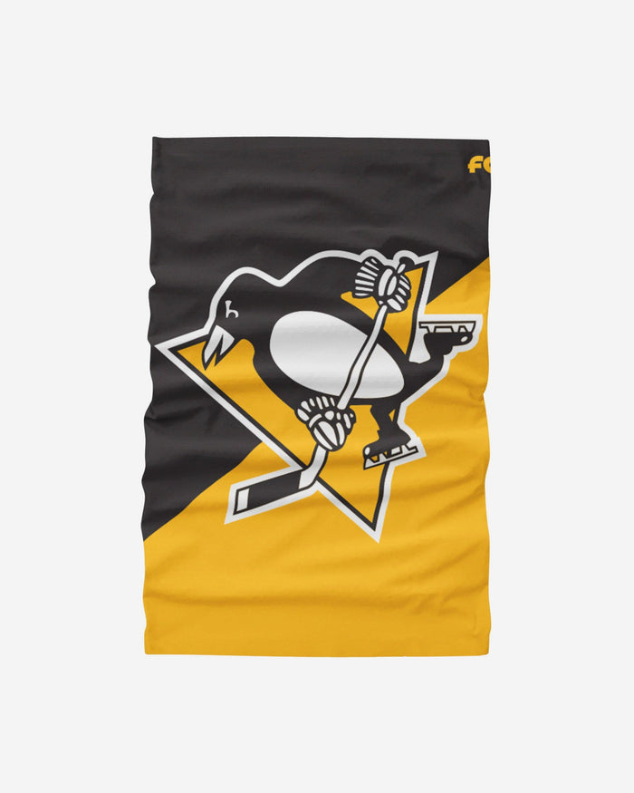 Pittsburgh Penguins Big Logo Gaiter Scarf FOCO - FOCO.com