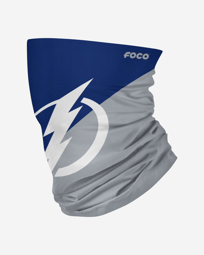 Tampa Bay Lightning Big Logo Gaiter Scarf FOCO Adult - FOCO.com