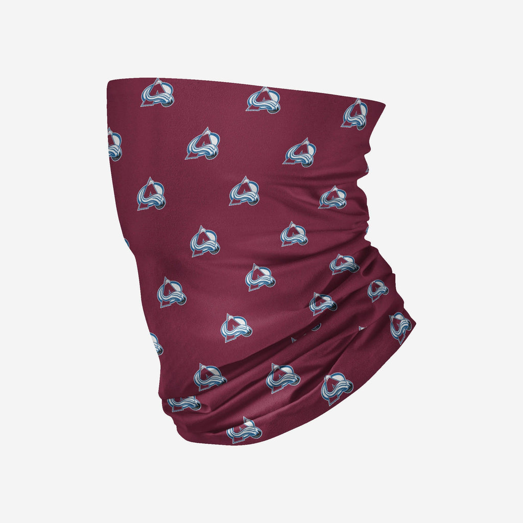 Colorado Avalanche Mini Print Logo Gaiter Scarf FOCO - FOCO.com