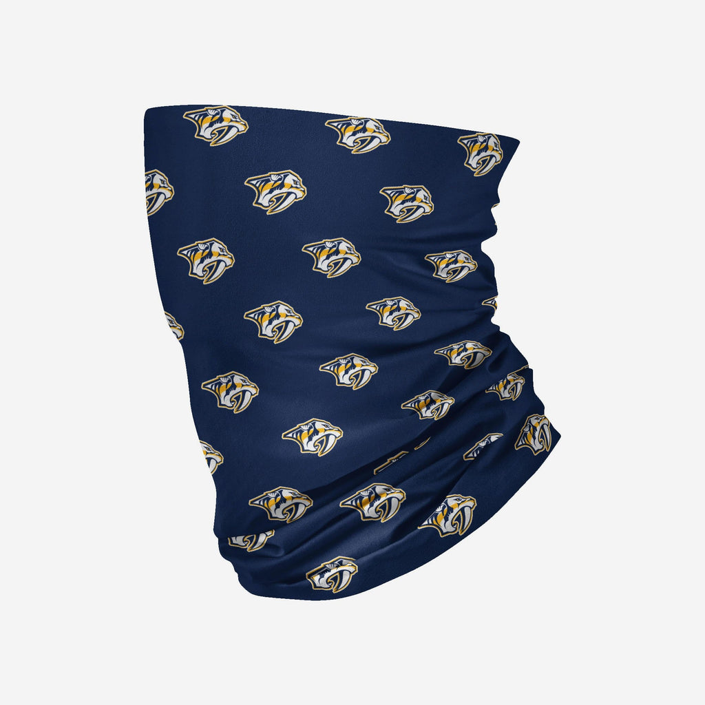 Nashville Predators Mini Print Logo Gaiter Scarf FOCO