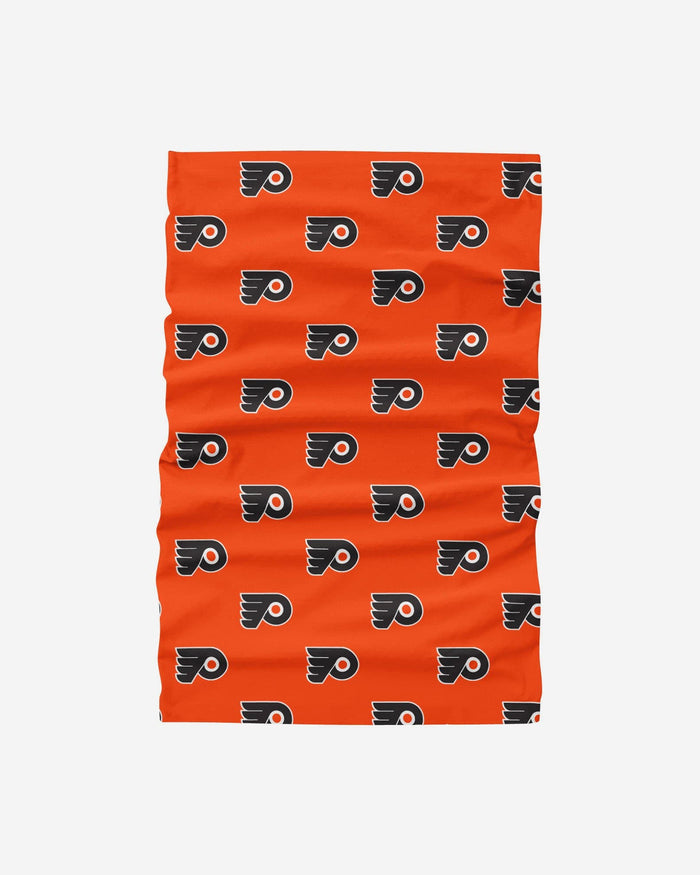 Philadelphia Flyers Mini Print Logo Gaiter Scarf FOCO - FOCO.com