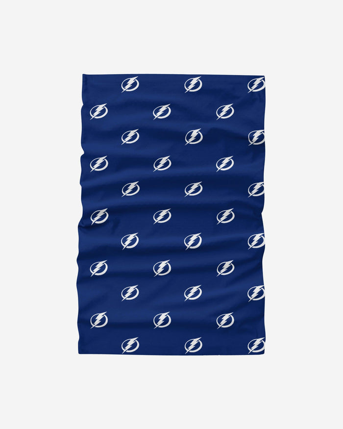 Tampa Bay Lightning Mini Print Logo Gaiter Scarf FOCO - FOCO.com