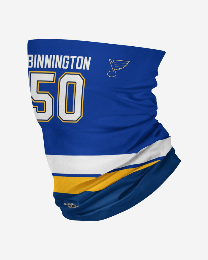 Jordan Binnington St Louis Blues Gaiter Scarf FOCO - FOCO.com