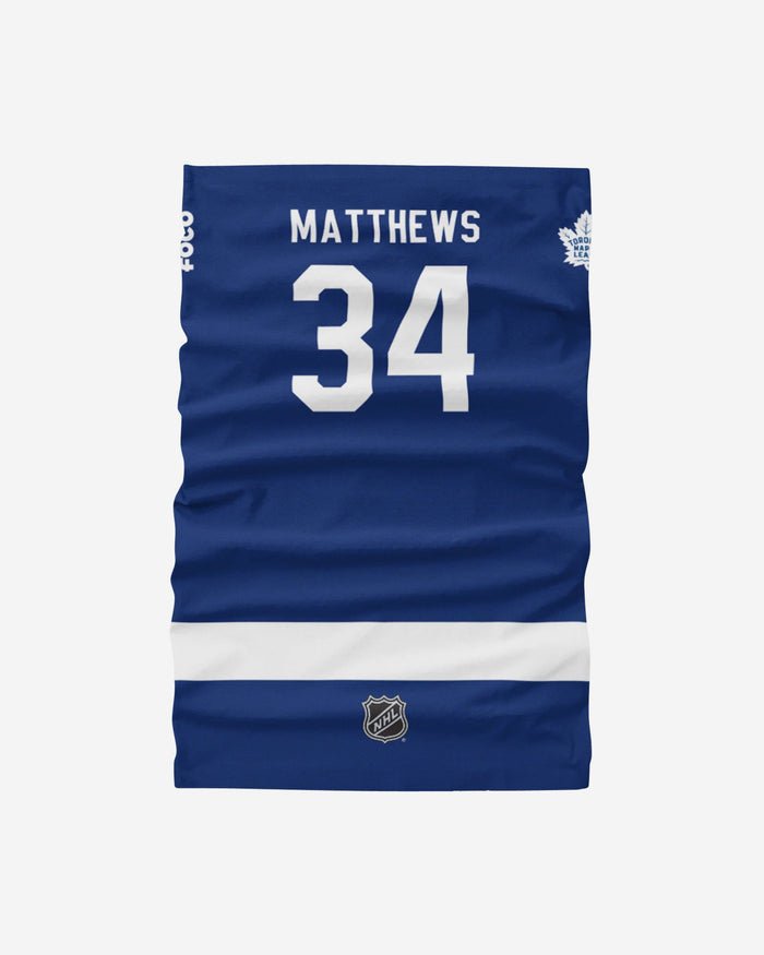 Auston Matthews Toronto Maple Leafs Gaiter Scarf FOCO - FOCO.com