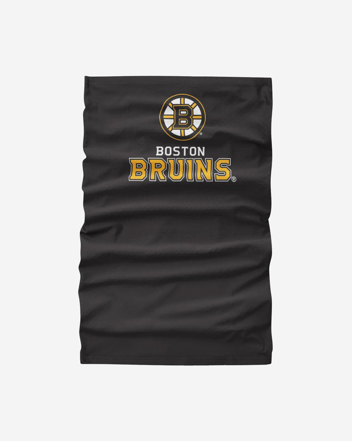 Boston Bruins Team Logo Stitched Gaiter Scarf FOCO - FOCO.com