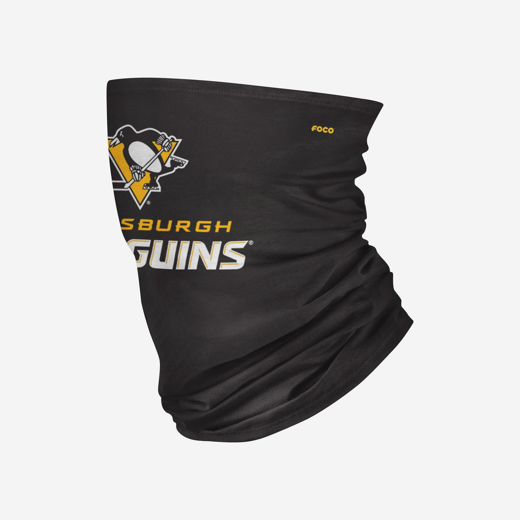 Pittsburgh Penguins Team Logo Stitched Gaiter Scarf FOCO - FOCO.com