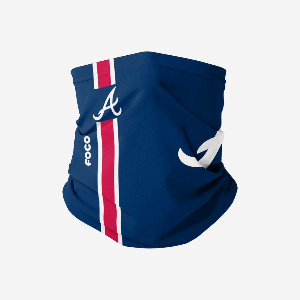 Atlanta Braves Big Logo Gameday Gaiter Scarf FOCO - FOCO.com