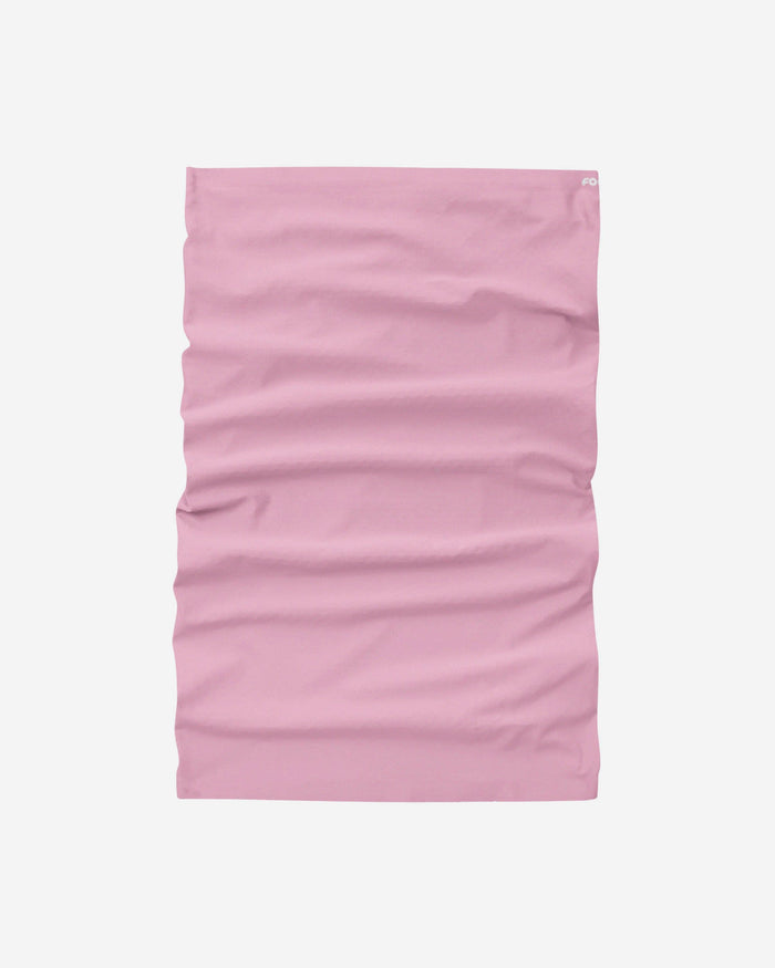 Solid Pastel Pink Gaiter Scarf FOCO - FOCO.com