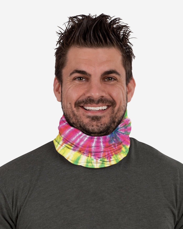Washington Nationals Pastel Tie-Dye Gaiter Scarf FOCO - FOCO.com