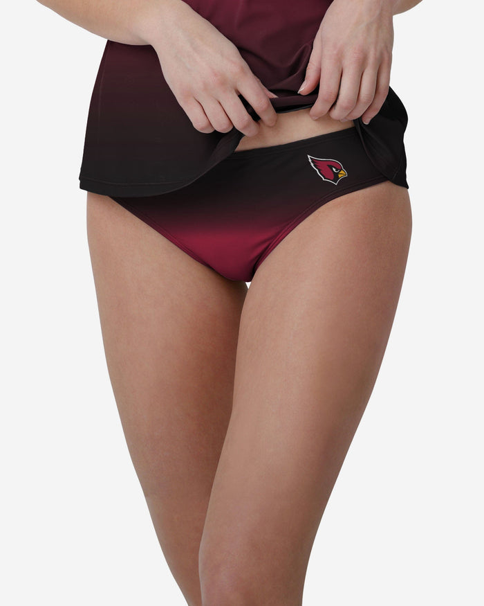 Arizona Cardinals Womens Gametime Gradient Bikini Bottom FOCO S - FOCO.com