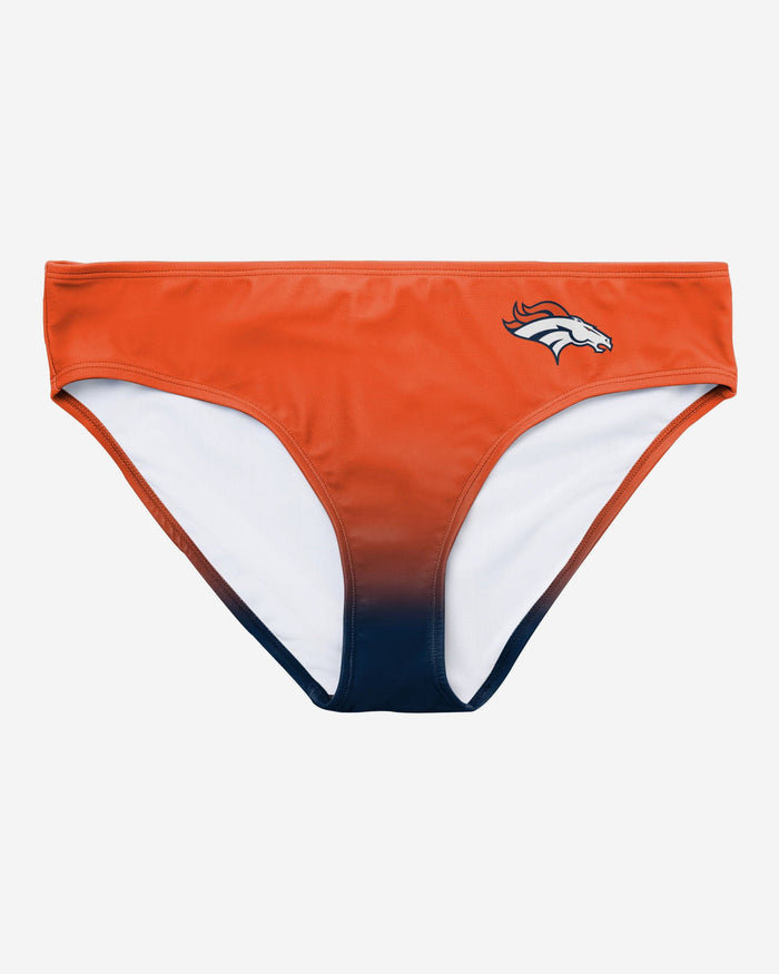 Denver Broncos Womens Gametime Gradient Bikini Bottom FOCO - FOCO.com