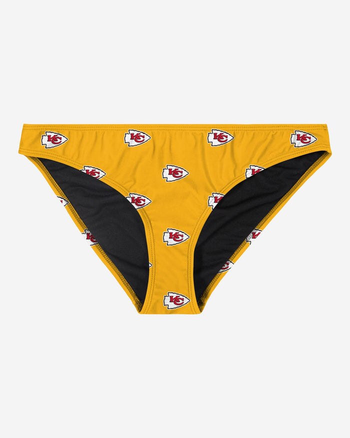 Kansas City Chiefs Womens Mini Print Bikini Bottom FOCO - FOCO.com