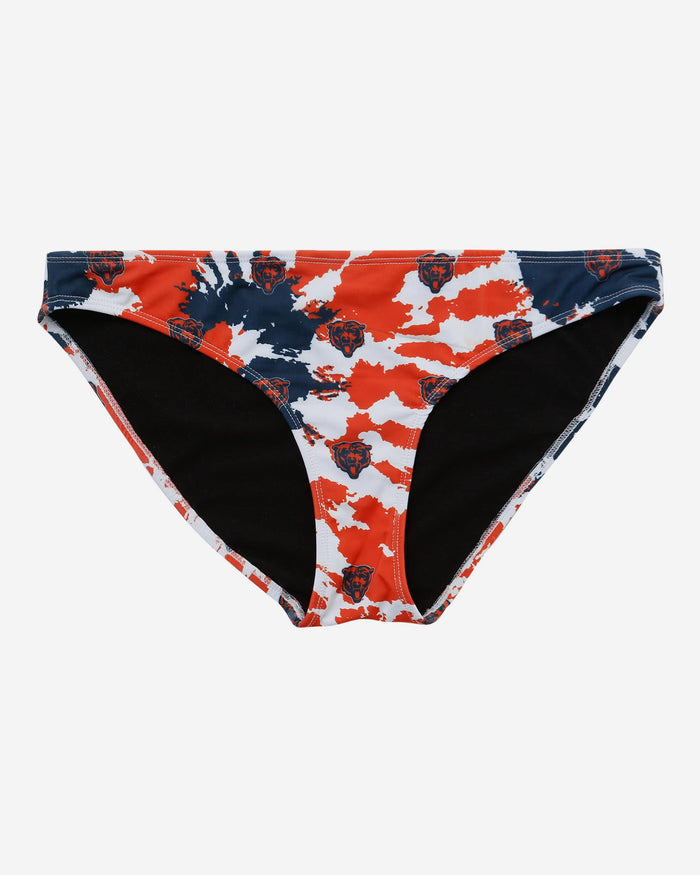 Chicago Bears Womens Paint Splash Bikini Bottom FOCO - FOCO.com