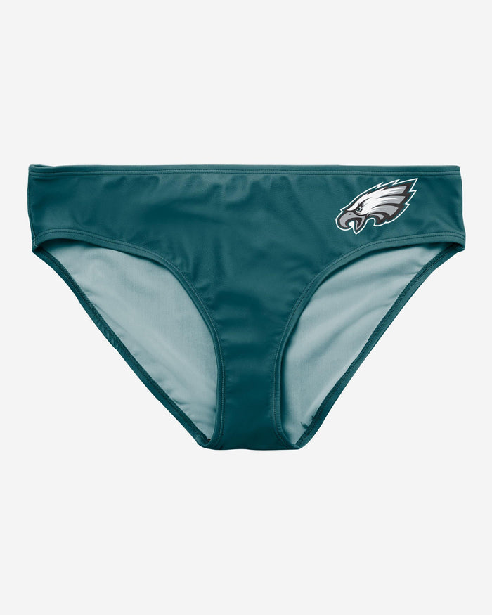 Philadelphia Eagles Womens Mini Logo Bikini Bottom FOCO - FOCO.com