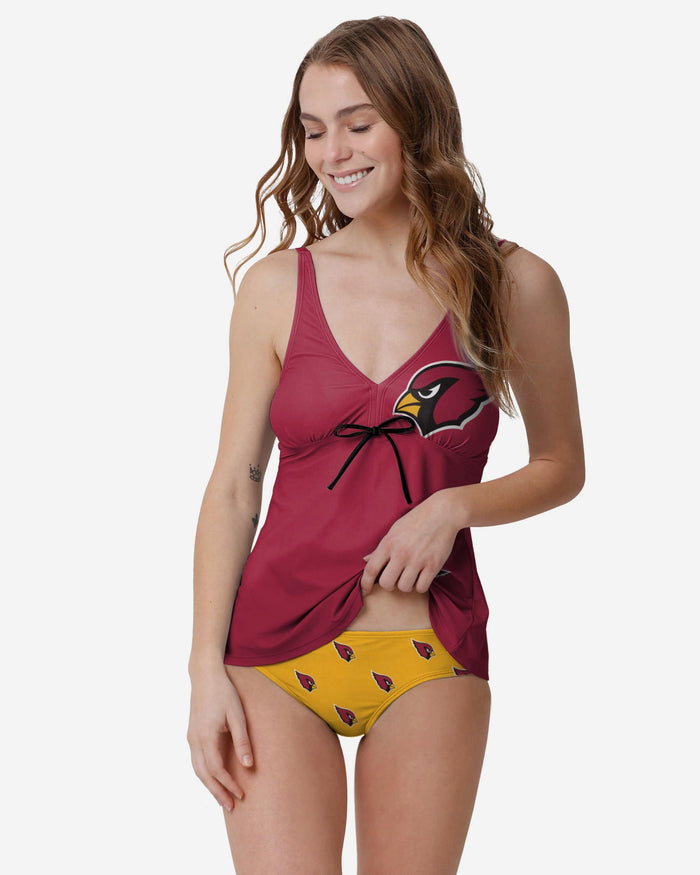 Arizona Cardinals Womens Summertime Mini Print Bikini Bottom FOCO - FOCO.com