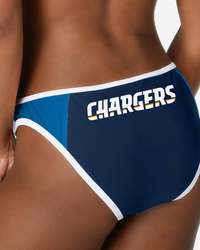 Los Angeles Chargers Team Logo Bikini Bottom FOCO - FOCO.com