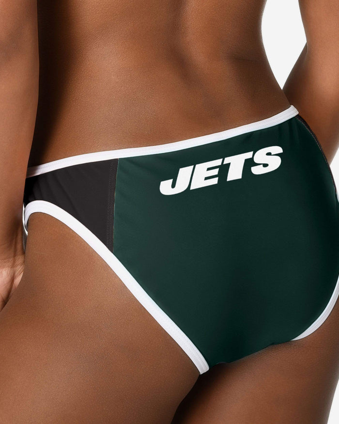 New York Jets Team Logo Bikini Bottom FOCO - FOCO.com