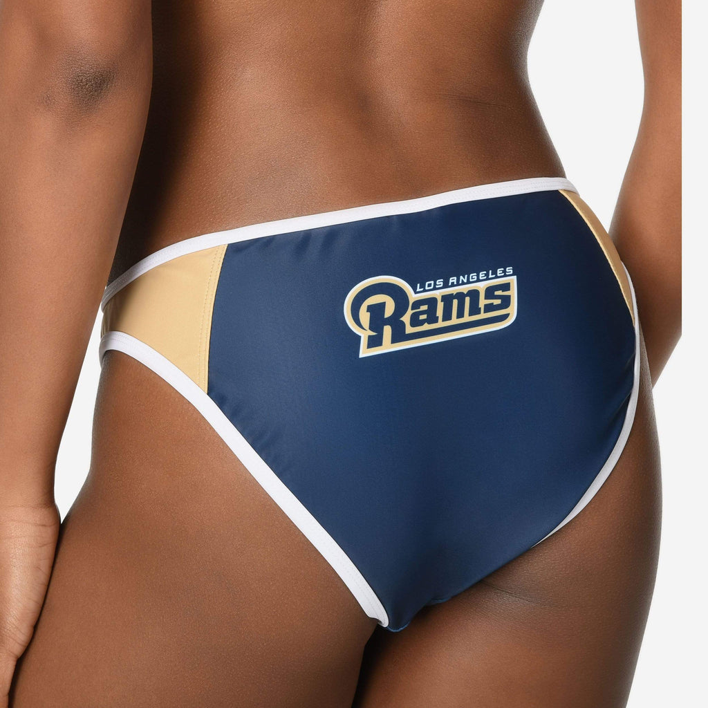 Los Angeles Rams Team Logo Bikini Bottom FOCO - FOCO.com