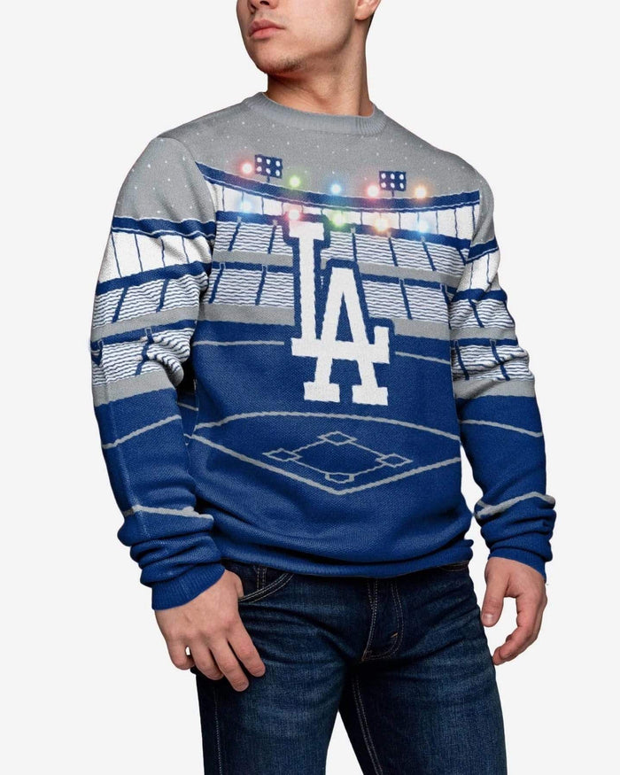 Los Angeles Dodgers Light Up Bluetooth Sweater FOCO 2XL - FOCO.com