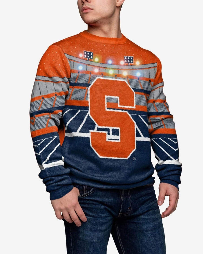 Syracuse Orange Stadium Bluetooth Sweater FOCO L - FOCO.com