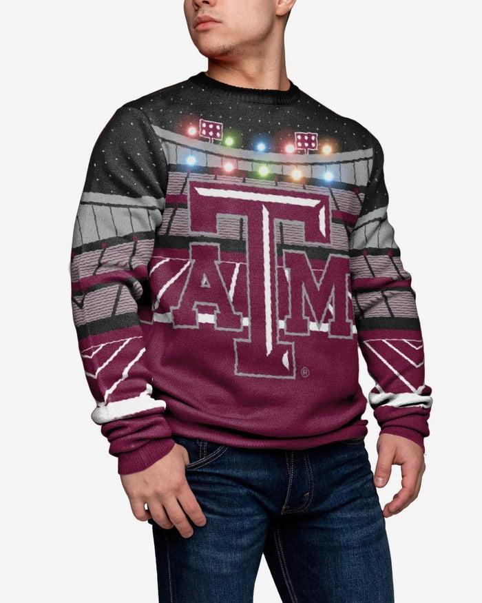 Texas A&M Aggies Light Up Bluetooth Sweater FOCO M - FOCO.com