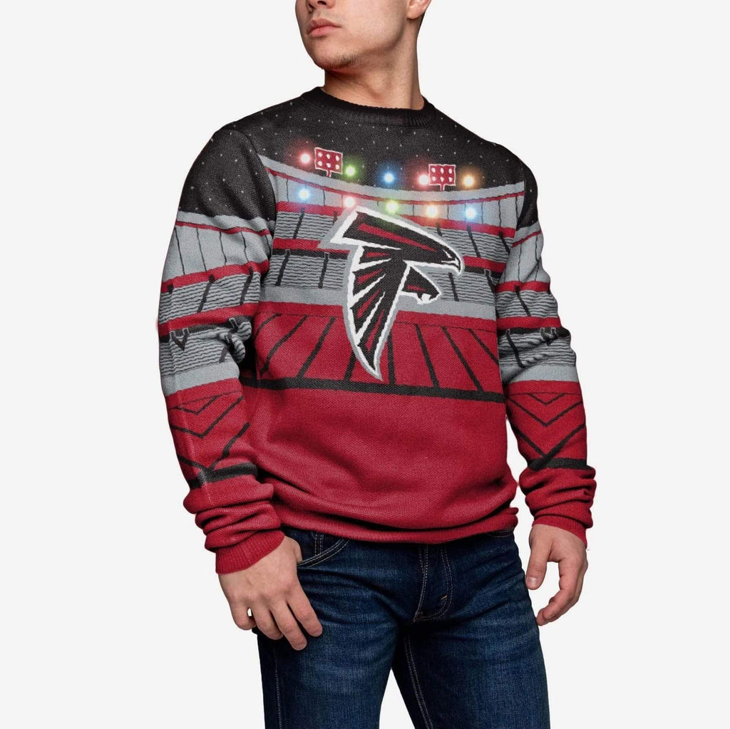 Atlanta Falcons Light Up Bluetooth Sweater FOCO S - FOCO.com