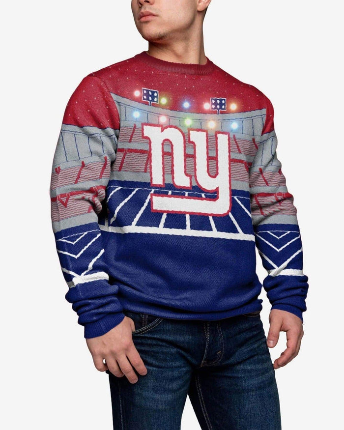 New York Giants Light Up Bluetooth Sweater FOCO
