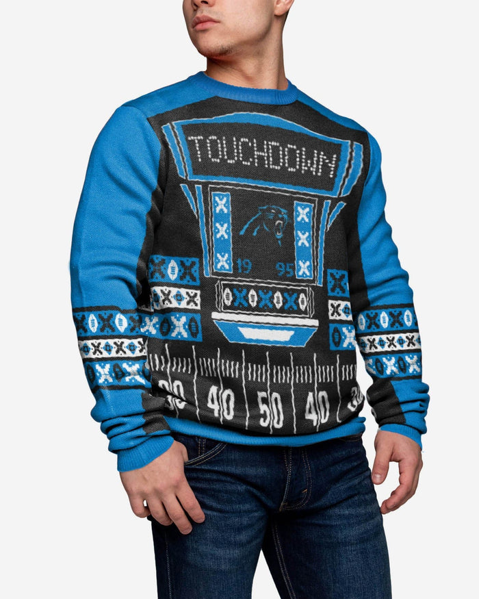 Carolina Panthers Ugly Light Up Sweater FOCO - FOCO.com